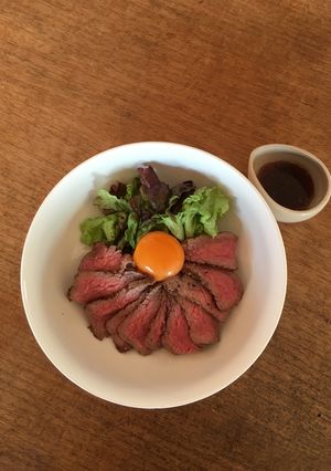 ローストビーフ丼-レシピのメイン写真