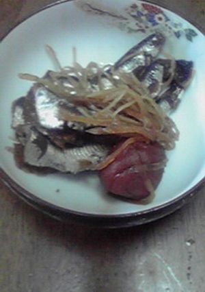 いわしの梅梅酒煮-レシピのメイン写真