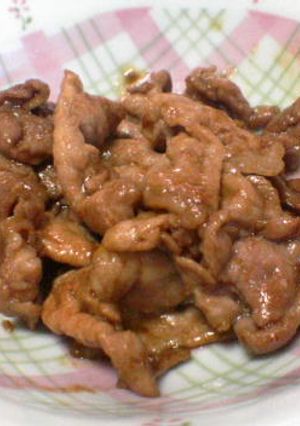 豚肉の甘辛焼き-レシピのメイン写真