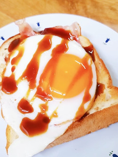 ソースなラピュタパン★ハムエッグトースト-レシピのメイン写真