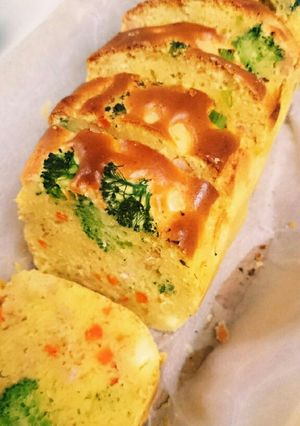 お野菜たっぷり！豆乳ケークサレ-レシピのメイン写真
