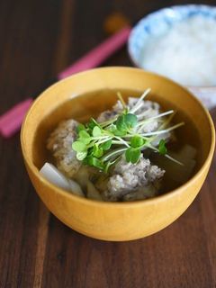 アジのつみれ汁-レシピのメイン写真