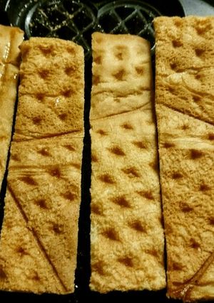 ワッフルメーカーで簡単ラスク-レシピのメイン写真