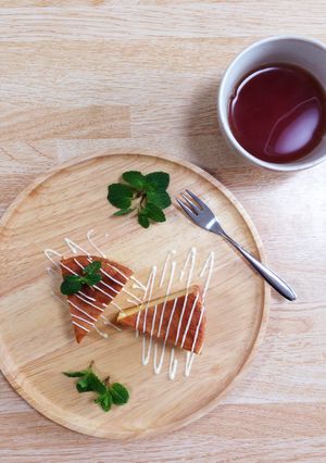ホワイトチョコのガトーショコラ-レシピのメイン写真