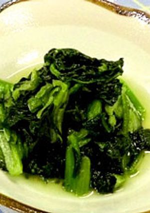 小松菜の炒め物-レシピのメイン写真