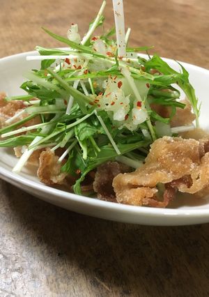 カリカリ豚の大根おろしあえ-レシピのメイン写真