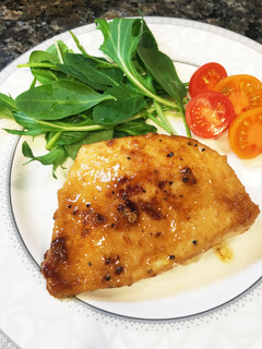 美味しい♪ メカジキのガリバタポン酢焼き-レシピのメイン写真
