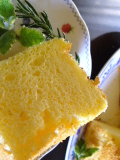 レモンのシフォンケーキ-レシピのメイン写真