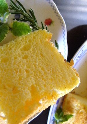 レモンのシフォンケーキ-レシピのメイン写真