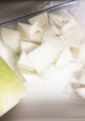 大根の下ごしらえ-レシピのメイン写真