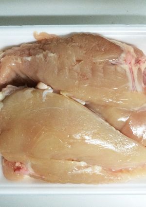 鶏肉の下準備☆胸肉が重曹漬けで柔らかく-レシピのメイン写真