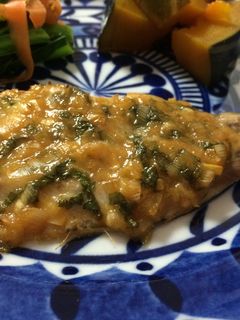 簡単☆いわしのねぎ味噌焼き-レシピのメイン写真