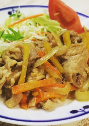 豚肉の♡味噌バター生姜焼き♪-レシピのメイン写真
