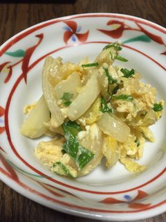 白菜の卵とじ-レシピのメイン写真