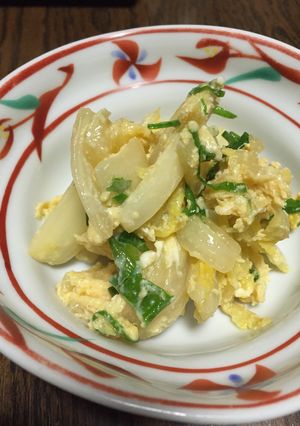 白菜の卵とじ-レシピのメイン写真