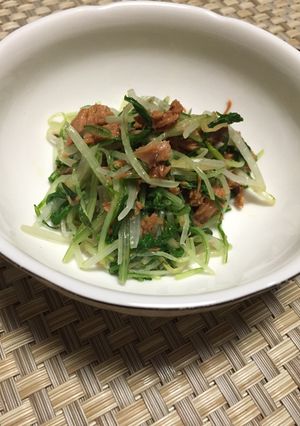 これひとつ♪まぐろフレーク青菜和え-レシピのメイン写真