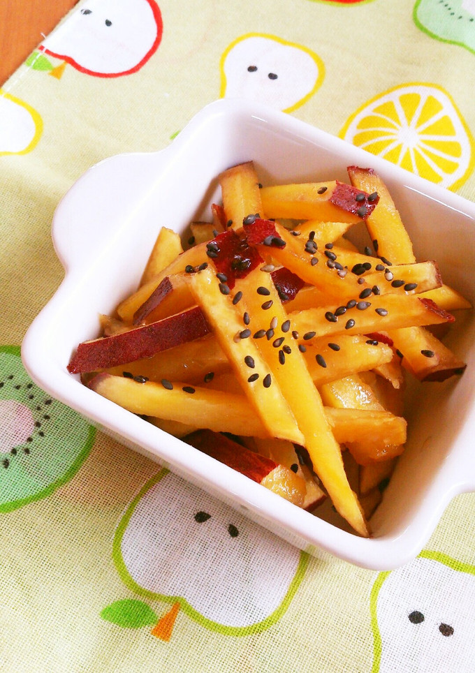 レンジで簡単☆さつまいものきんぴら。-レシピのメイン写真