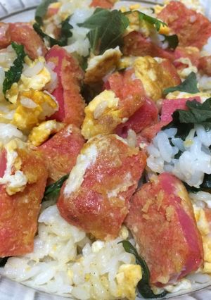 ☆島根名物赤天と、シソのチャーハン-レシピのメイン写真