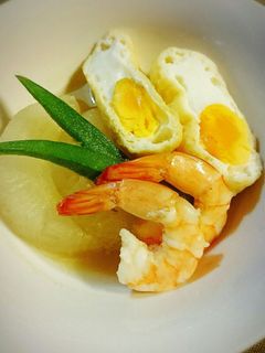 大根と卵巾着のほっこり煮物❣❣-レシピのメイン写真