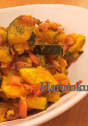 かぼちゃのホット♪ビネガーサラダ-レシピのメイン写真