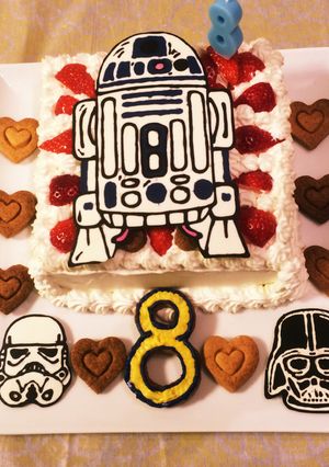 スターウォーズ☆ケーキ-レシピのメイン写真
