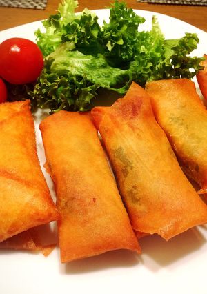 簡単☆鮭とポテトの春巻き-レシピのメイン写真