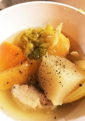 根菜ごろごろスープ-レシピのメイン写真
