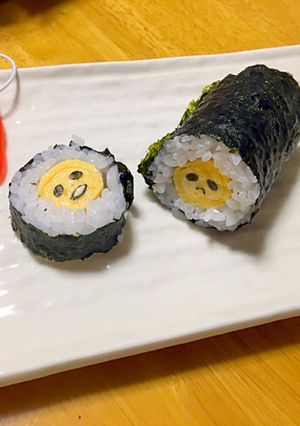 ぐでたま 海苔巻き-レシピのメイン写真