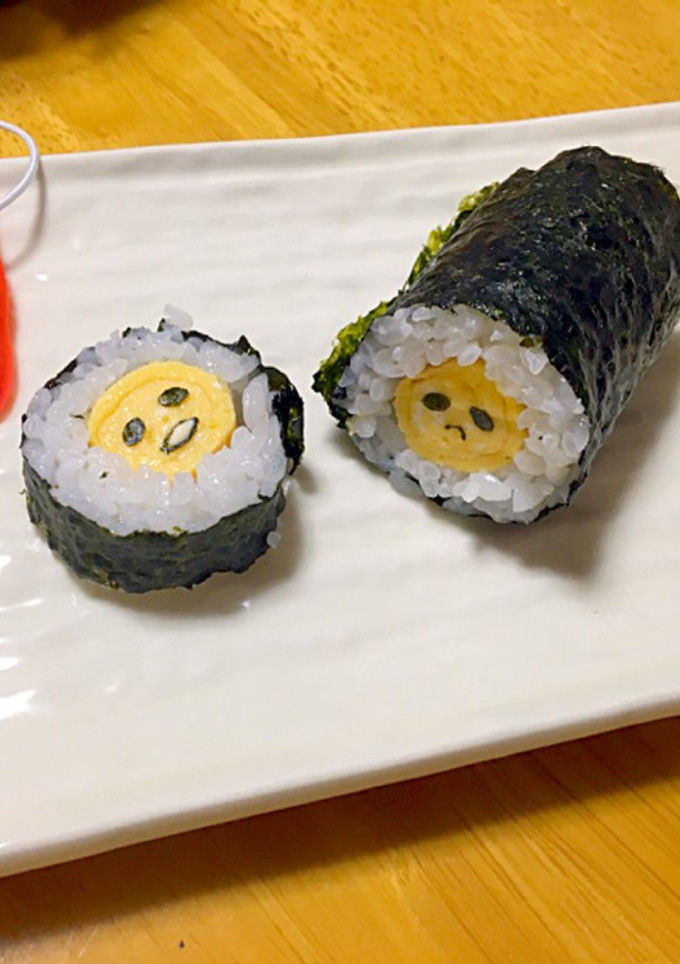 ぐでたま 海苔巻き-レシピのメイン写真