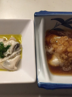 牡蠣の季節・カルパッチョとおろしポン酢-レシピのメイン写真