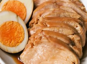 ５分で簡単！胸肉やわらか鶏チャーシュー✿-レシピのメイン写真