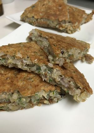 子供の朝ごはん☆納豆ご飯焼き-レシピのメイン写真