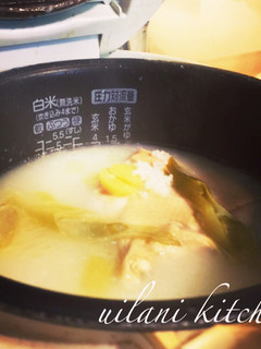 香味上湯と炊飯器で簡単美味しい中華粥-レシピのメイン写真