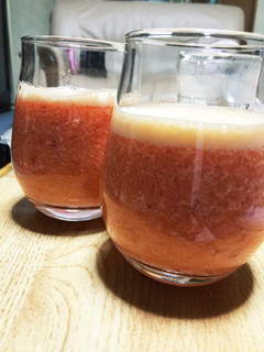 苺とオレンジのフレッシュジュース♪-レシピのメイン写真