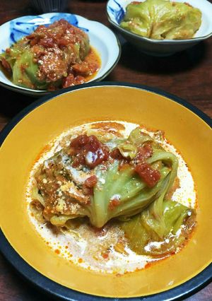 ロシアの味！トマト煮込みロールキャベツ☆-レシピのメイン写真