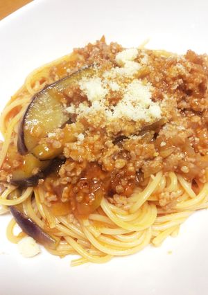 お手軽☆レトルトで本格ミートソースパスタ-レシピのメイン写真