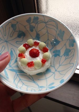 九ヶ月の娘へ離乳食ケーキ-レシピのメイン写真