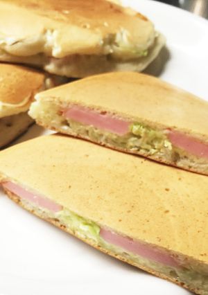 娘用★HCMでフライパンホットサンド♪-レシピのメイン写真
