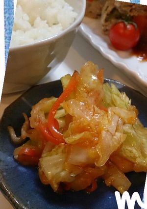 お野菜のキムチ (市販のキムチの素で♪)-レシピのメイン写真