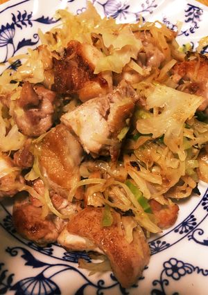 簡単☆鶏肉とキャベツの蒸し焼き-レシピのメイン写真