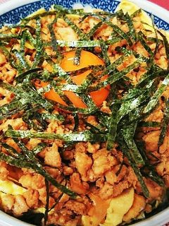 絶品!簡単鶏そぼろ丼-レシピのメイン写真