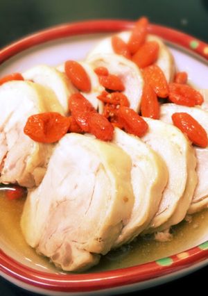 お手軽醉鶏　蒸し鶏の紹興酒漬け-レシピのメイン写真