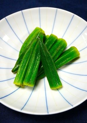 はじめてでも簡単！基本のオクラの下処理-レシピのメイン写真