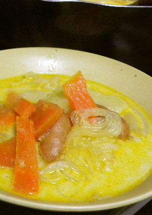 サッパリ味の牛乳スープ♪-レシピのメイン写真