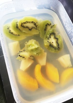 フルーツ寒天-レシピのメイン写真