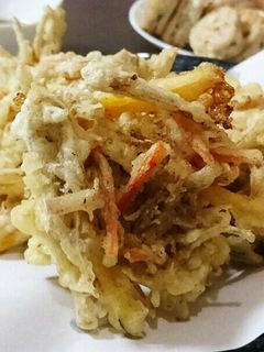 捨てないで‼れんこんの皮で絶品かき揚げ♪-レシピのメイン写真