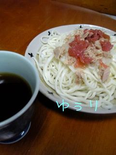 簡単!冷たい!☆梅ツナ冷やしうどん☆-レシピのメイン写真