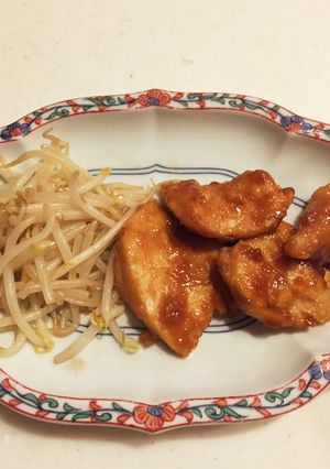 鶏胸肉のしょうが焼き-レシピのメイン写真