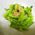 菜の花・茎 簡単!明太子バターあえ