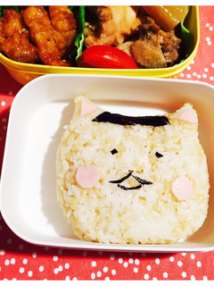 簡単!キャラ弁!今日の猫村さん♡ネコ-レシピのメイン写真